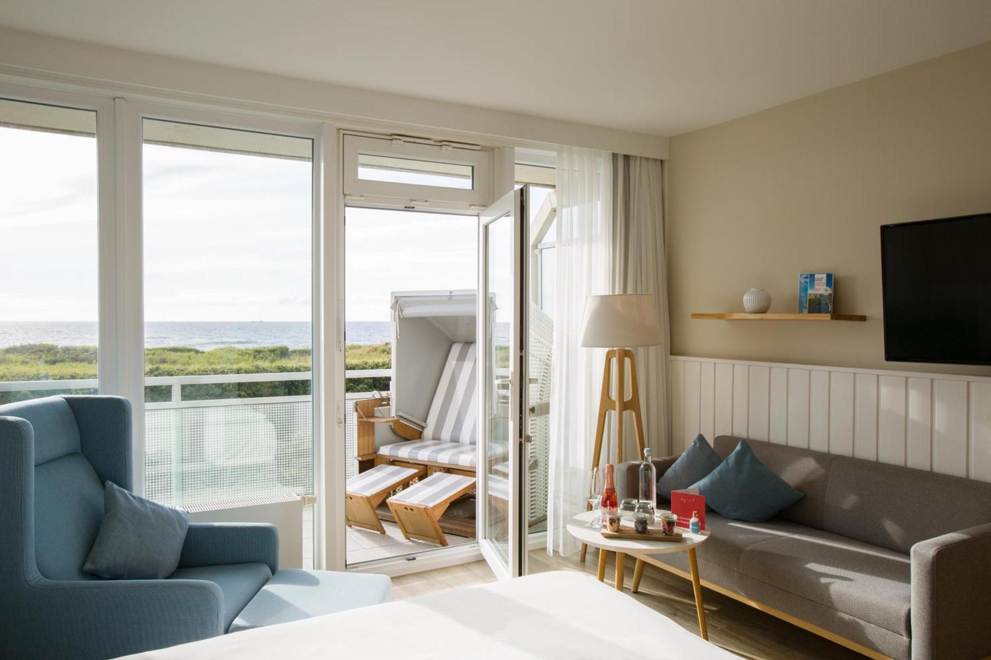 Wyn. Strandhotel Sylt Westerland Kültér fotó